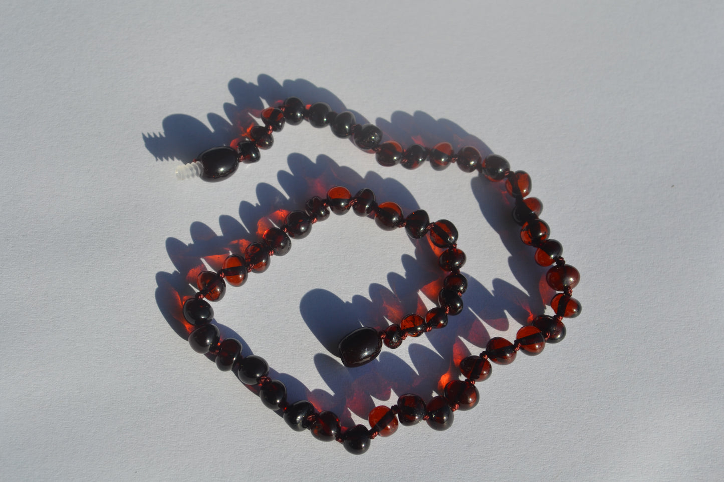 Amber baby necklace cherry 32cm