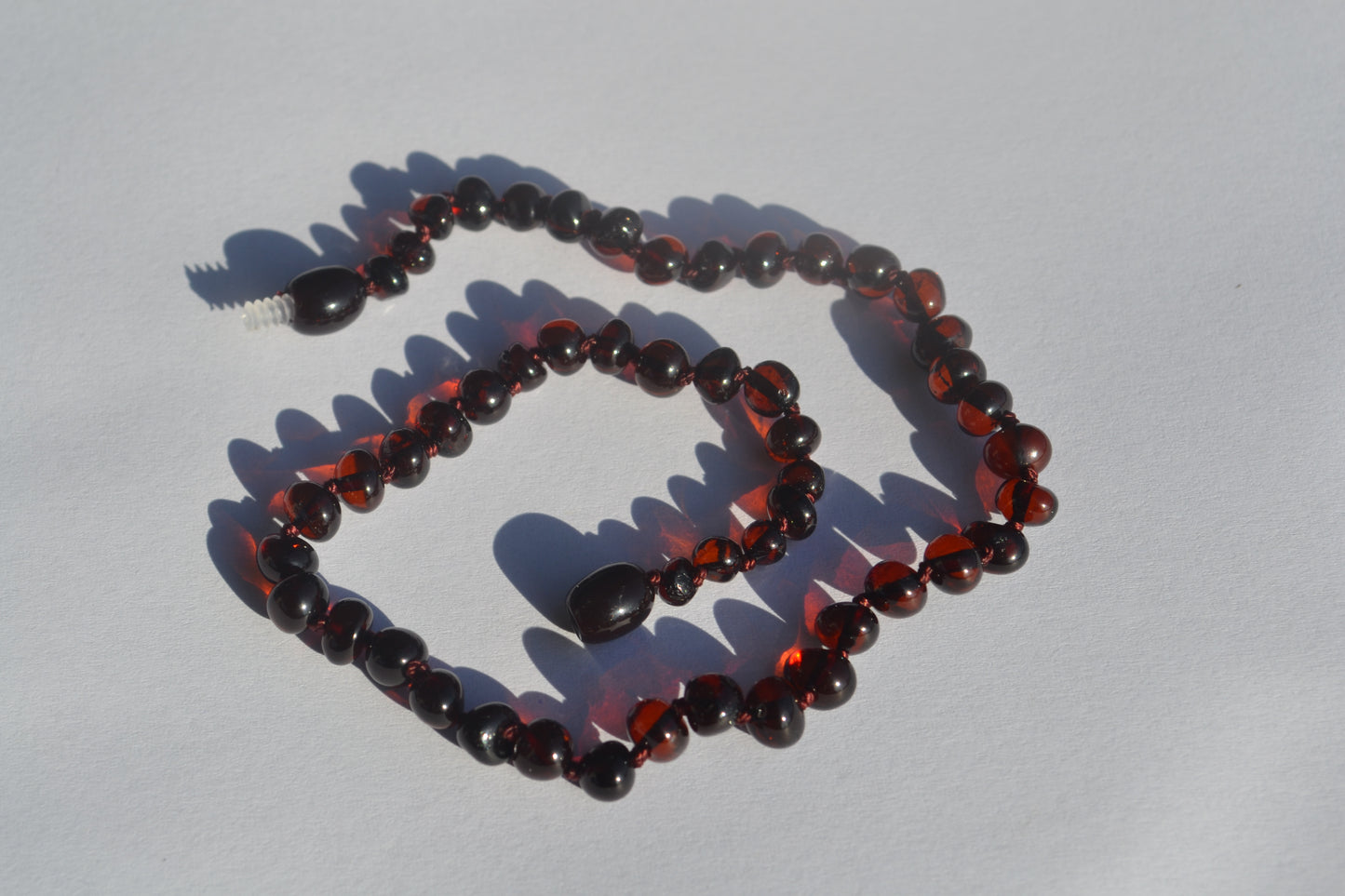 Amber baby necklace cherry 32cm