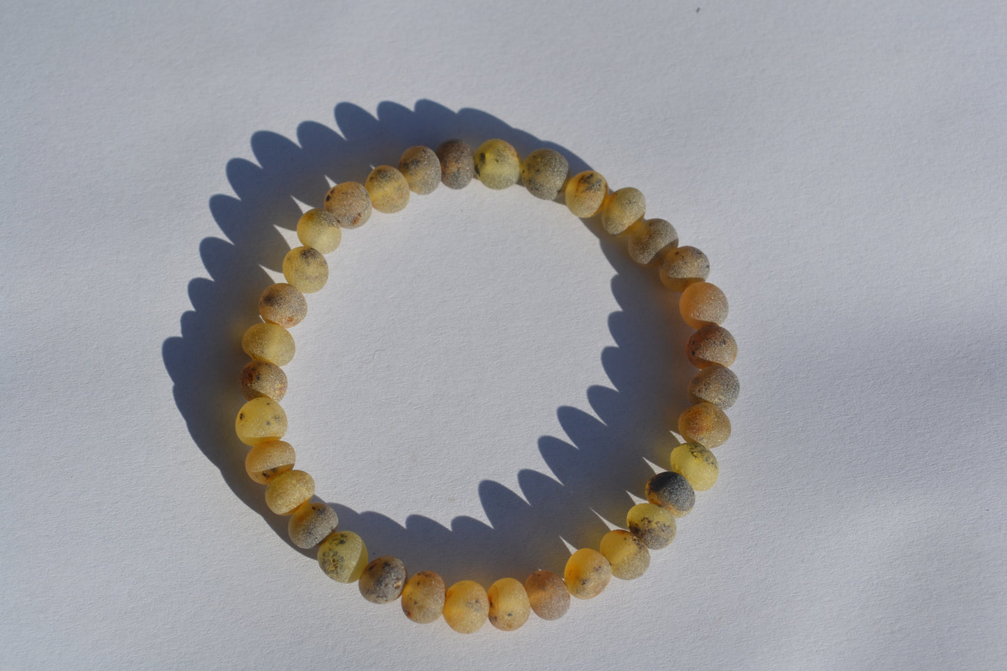 Amber Woman bracelet raw green 19cm