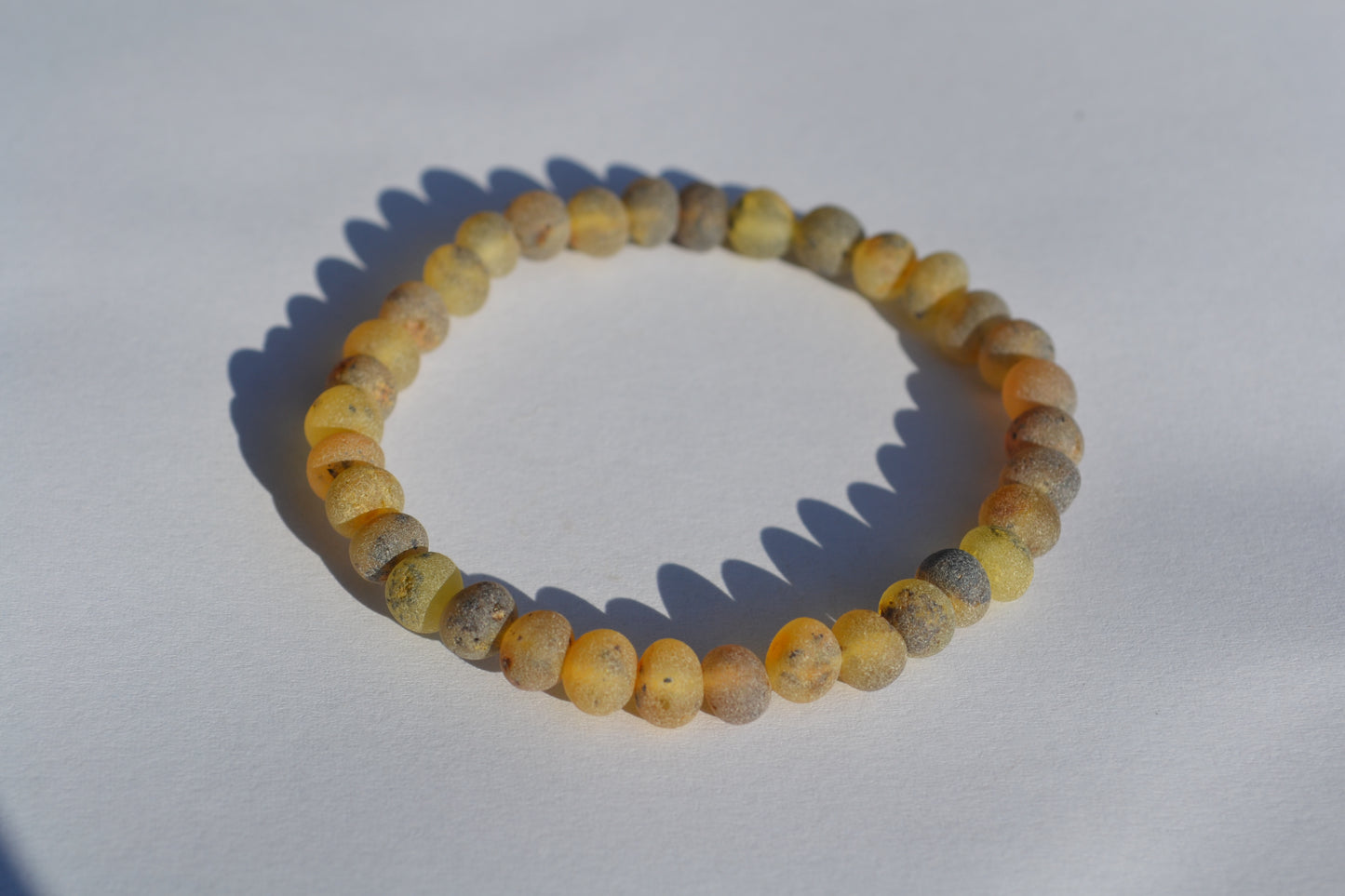 Amber Woman bracelet raw green 19cm