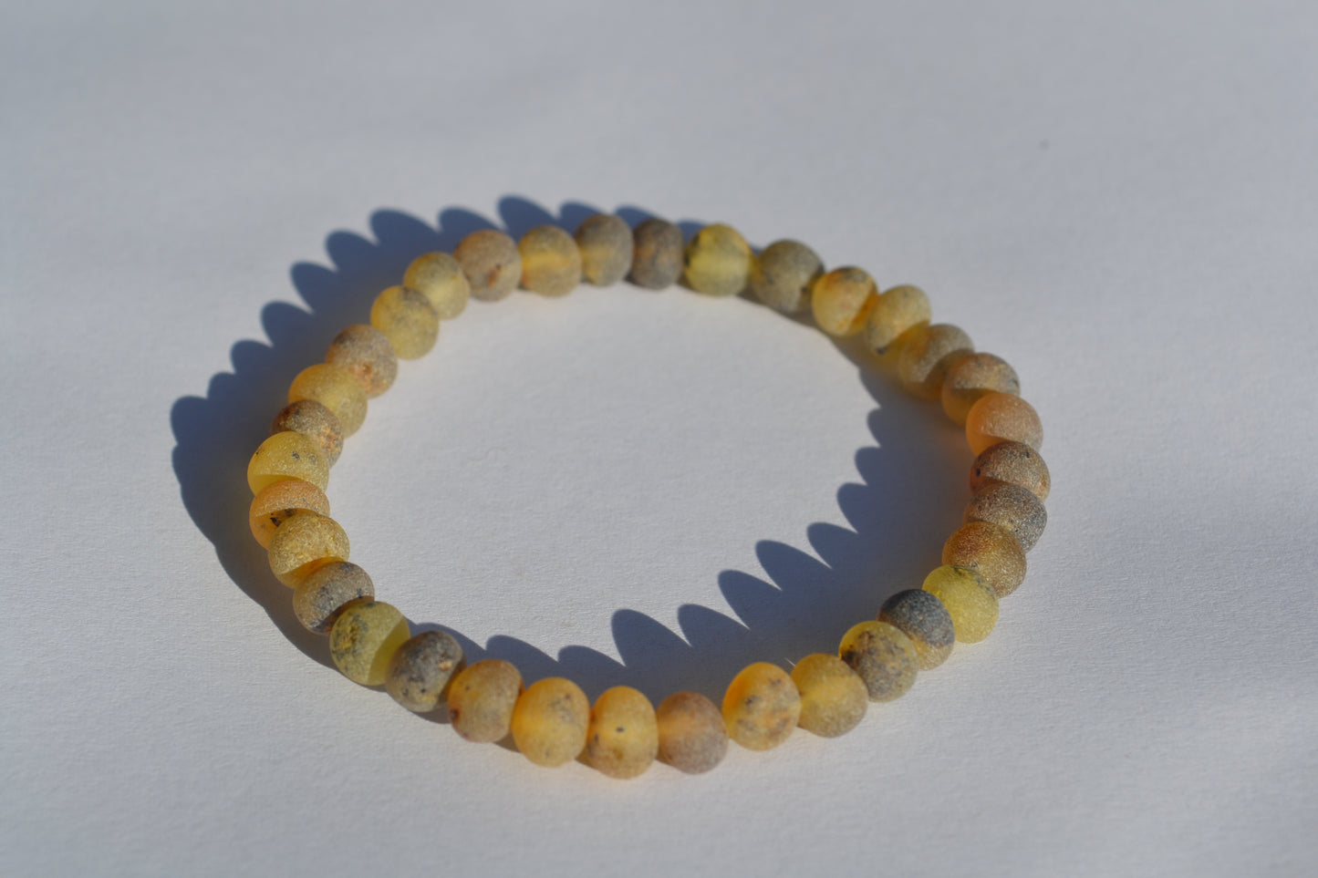 Amber Woman bracelet raw green 19cm