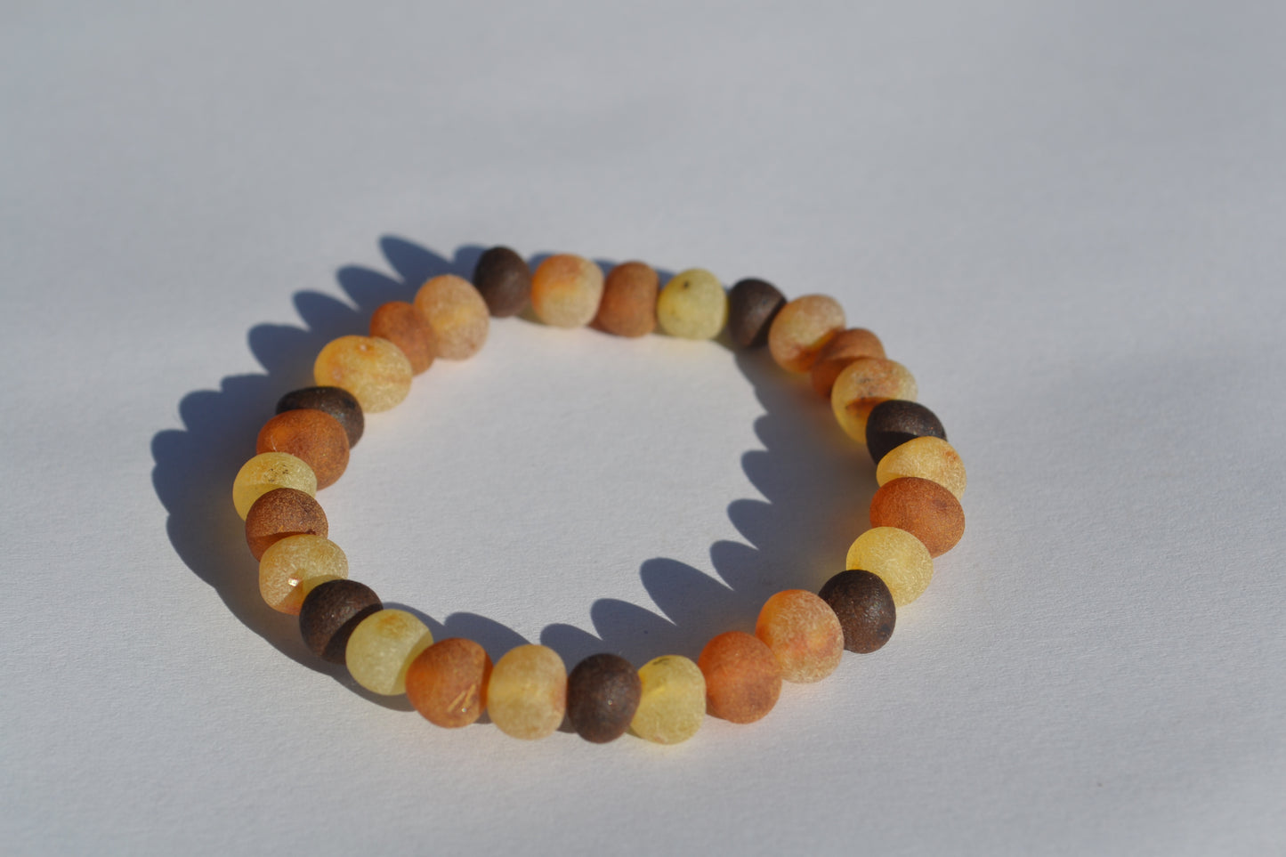 Amber Woman bracelet raw multicolor 19cm
