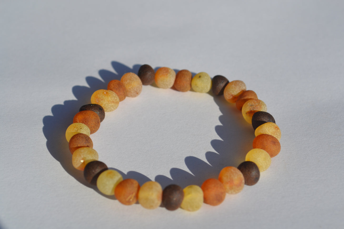 Amber Woman bracelet raw multicolor 19cm