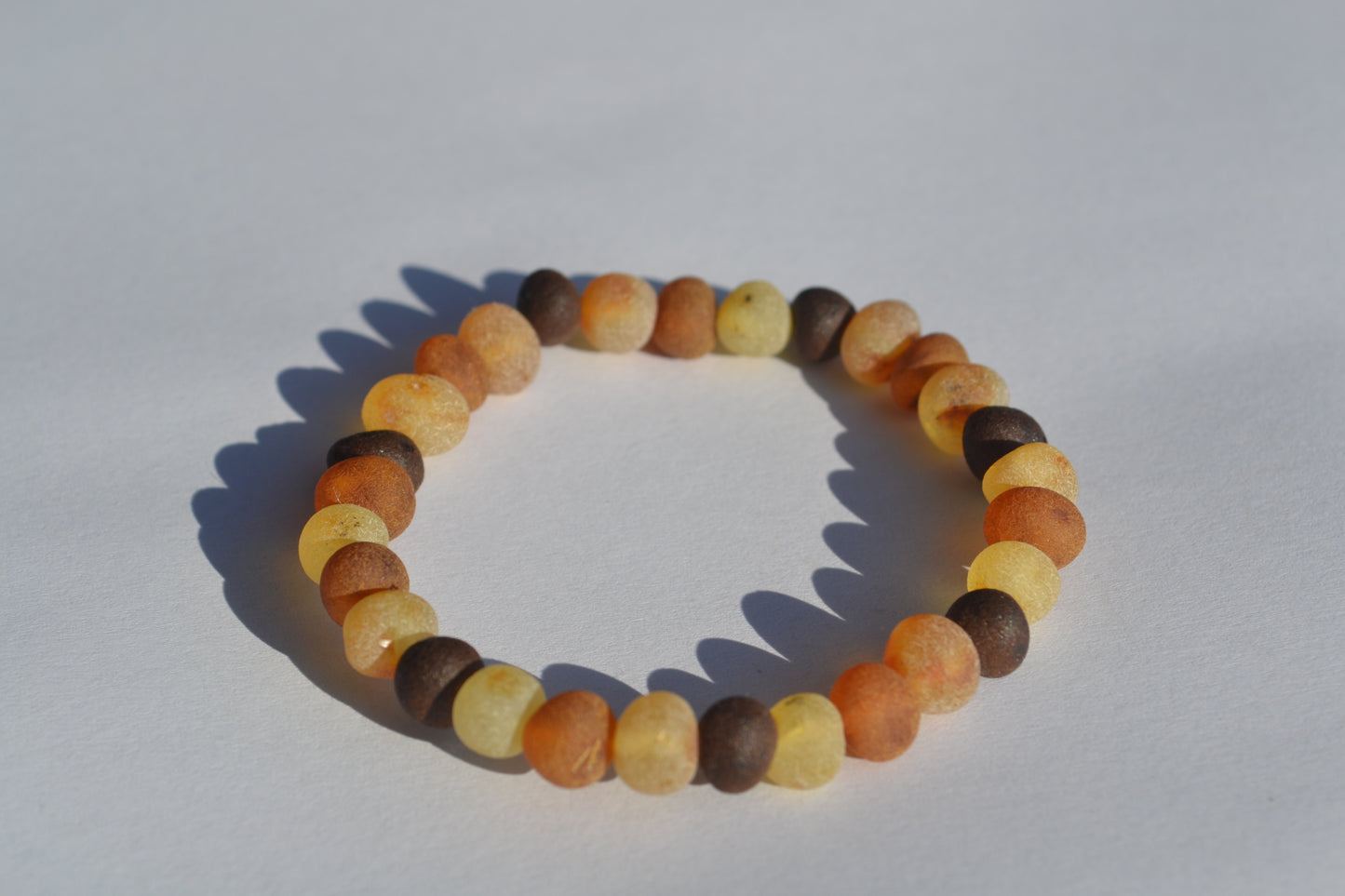 Amber Woman bracelet raw multicolor 19cm