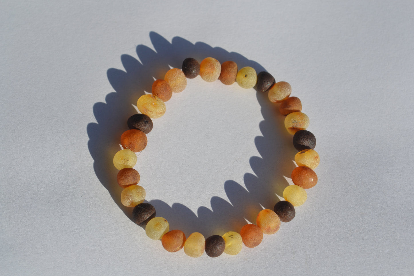 Amber Woman bracelet raw multicolor 19cm