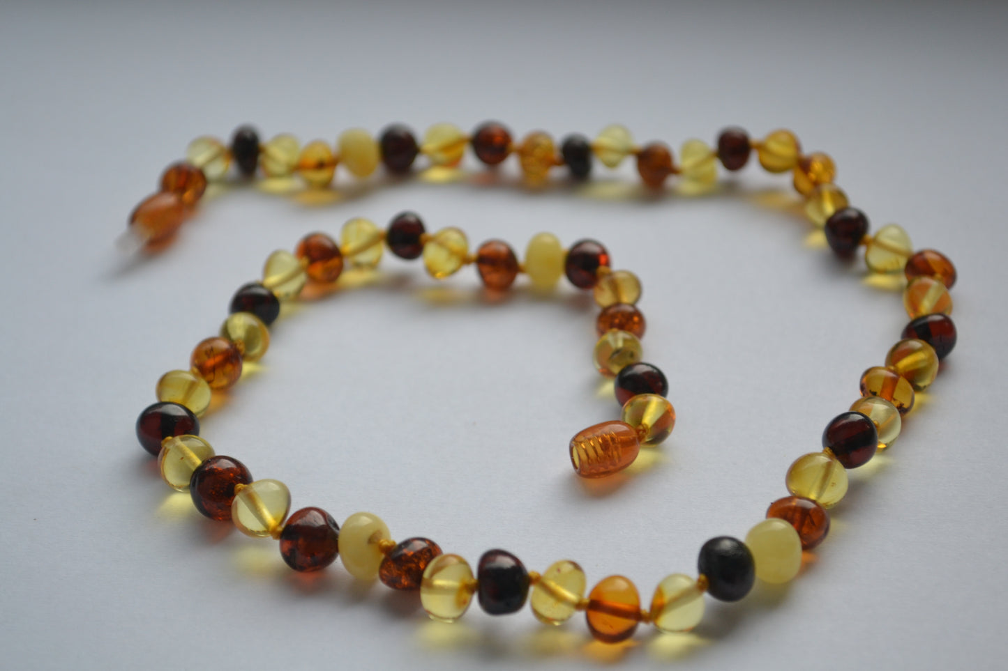 Amber Woman necklace mixed 45cm