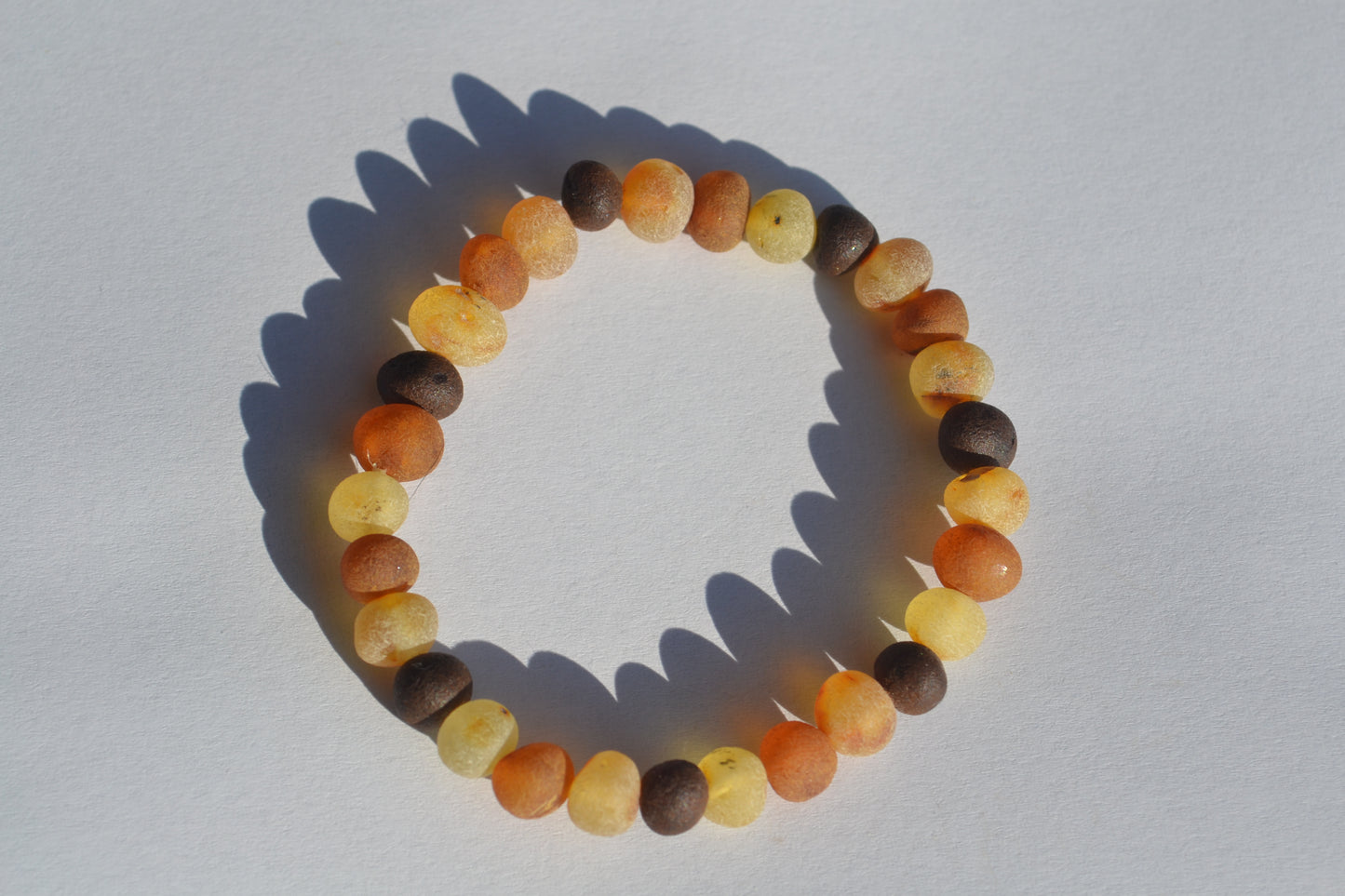 Amber Woman bracelet raw multicolor 19cm