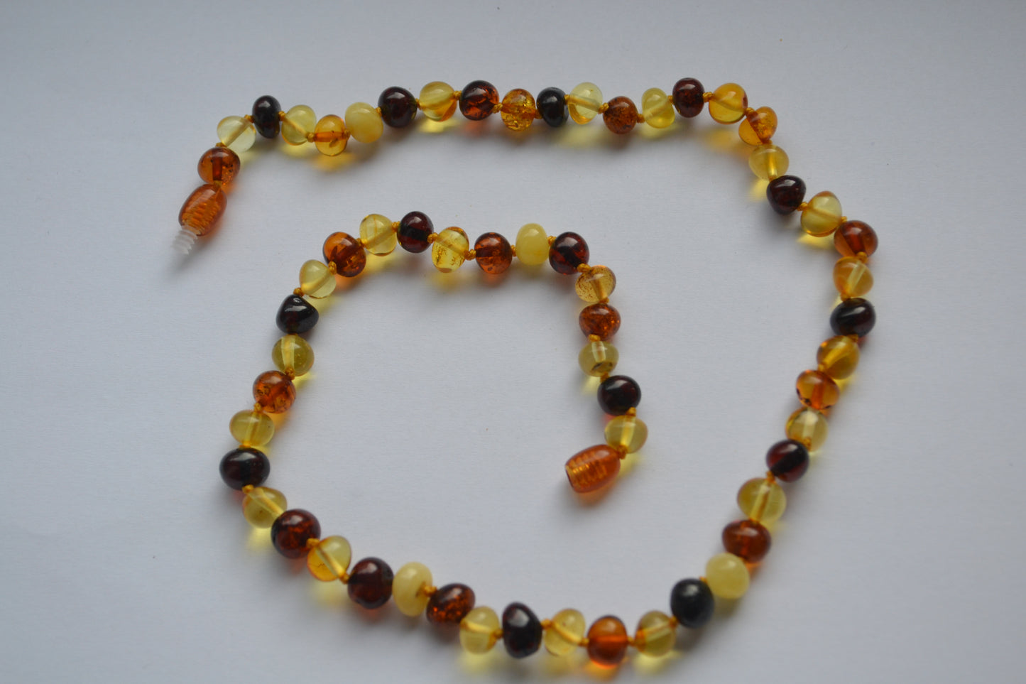 Amber Woman necklace mixed 45cm