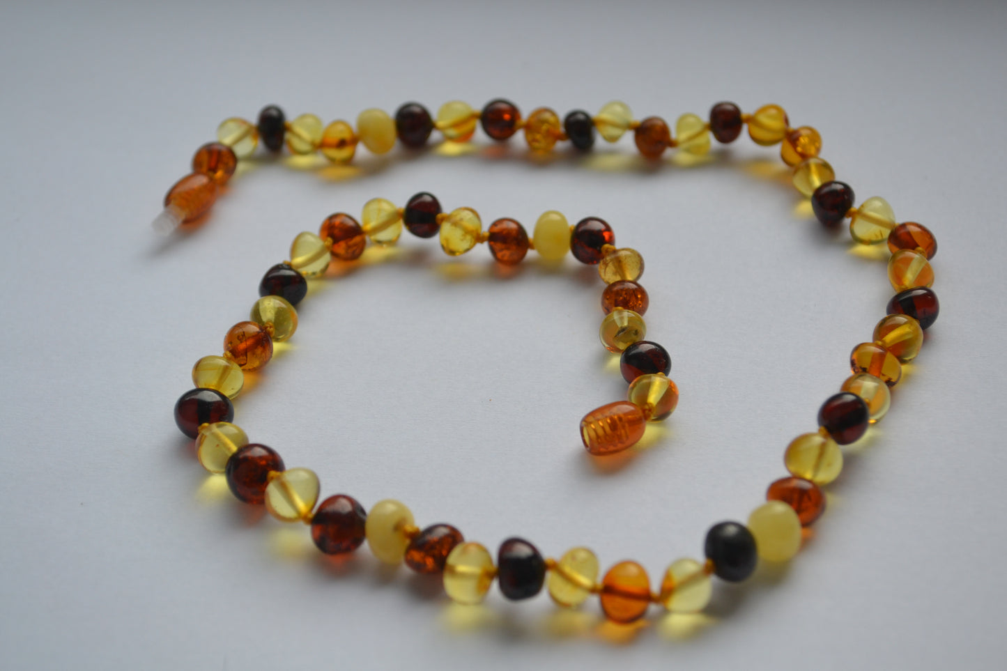 Amber Woman necklace mixed 45cm